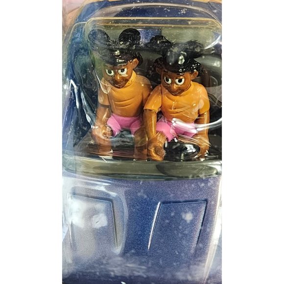 Vintage 2000 Autopia Cars Disneyland Chevron Toy Car - Pull Back Rolling Gift - Picture 4 of 14